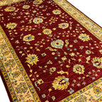 296 x 196 cm Afghan Chobi Ziegler Hand-Knotted Wool Rug