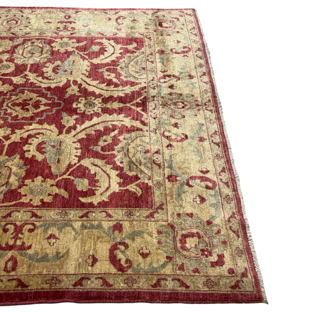 290 x 200 cm Afghan Chobi Ziegler Hand-Knotted Wool Rug