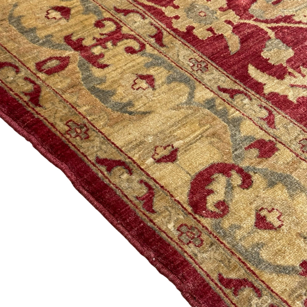 290 x 200 cm Afghan Chobi Ziegler Hand-Knotted Wool Rug