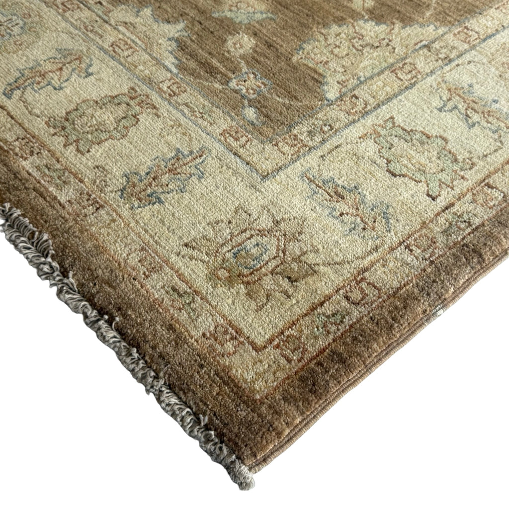 210 x 156 cm Afghan Chobi Hand-Knotted Wool Rug