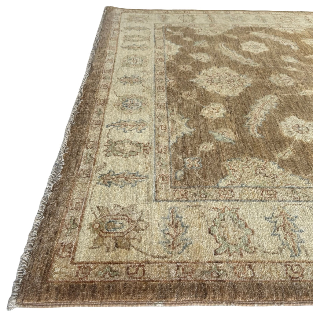 210 x 156 cm Afghan Chobi Hand-Knotted Wool Rug