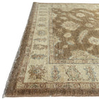 210 x 156 cm Afghan Chobi Hand-Knotted Wool Rug