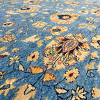 302 x 246 cm Afghan Chobi Hand-Knotted Wool Rug
