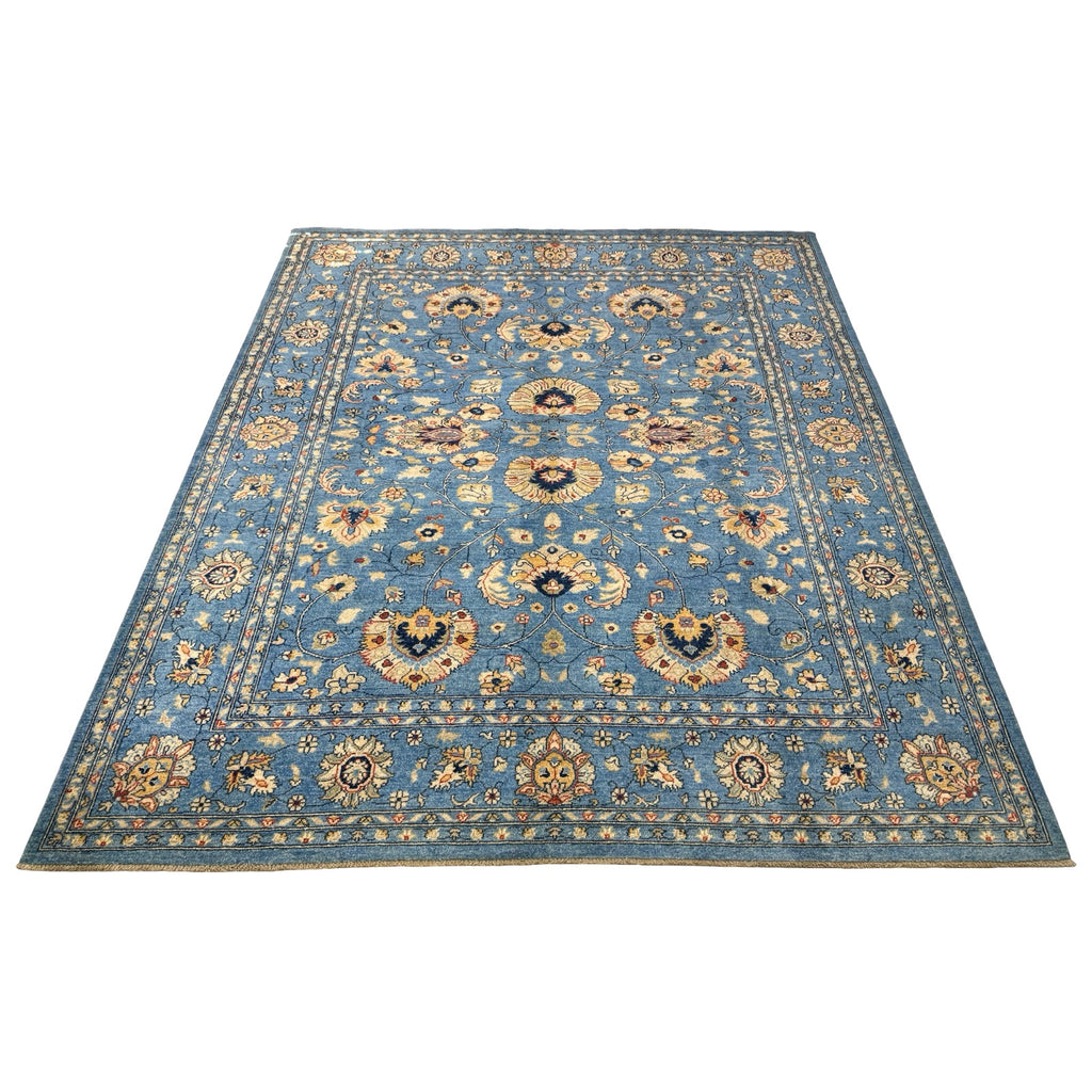 302 x 246 cm Afghan Chobi Hand-Knotted Wool Rug