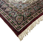 275 x 180 cm Hand Knotted Indian Jaipur Oriental Rug