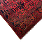 238 x 178 cm Hand-Knotted Afghan Khal Mohammadi Turkmen Rug