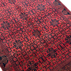 238 x 178 cm Hand-Knotted Afghan Khal Mohammadi Turkmen Rug