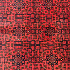 238 x 178 cm Hand-Knotted Afghan Khal Mohammadi Turkmen Rug