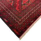 240 x 163 cm Hand-Knotted Afghan Khal Mohammadi Turkmen Rug