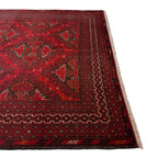 240 x 163 cm Hand-Knotted Afghan Khal Mohammadi Turkmen Rug