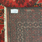 240 x 163 cm Hand-Knotted Afghan Khal Mohammadi Turkmen Rug