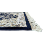 800 x 80cm Persian Kasha, Navy Blue Runner Rug