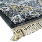 800 x 80cm Persian Mashad – Grey Runner Rug