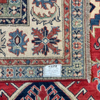 241 x 164 cm Hand Knotted Afghan Kazak Wool Rug
