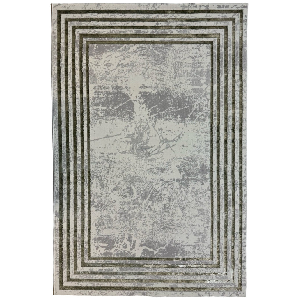 230 x 160 cm Modern Frame Design Machine Made Rug