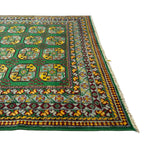 301 x 203 cm Hand-Knotted Afghan Akche Filpai Geometric Rug