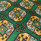 301 x 203 cm Hand-Knotted Afghan Akche Filpai Geometric Rug