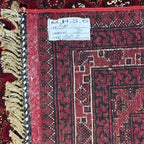 300 x 200 cm Hand-Knotted Afghan Khoja Roshnai Geometric Rug