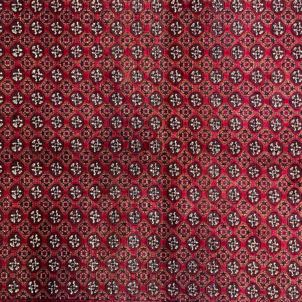 300 x 200 cm Hand-Knotted Afghan Khoja Roshnai Geometric Rug