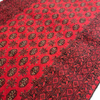 292 x 195 cm Hand Knotted Afghan Akche Bokhara – Wool Rug