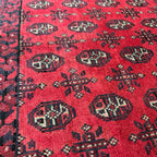 292 x 195 cm Hand Knotted Afghan Akche Bokhara – Wool Rug
