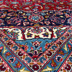 414 x 289 cm Hand Knotted Persian Kashan – Wool Rug