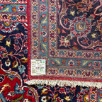 414 x 289 cm Hand Knotted Persian Kashan – Wool Rug