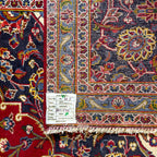 380 x 295 cm Hand Knotted Persian Kashan – Wool Rug