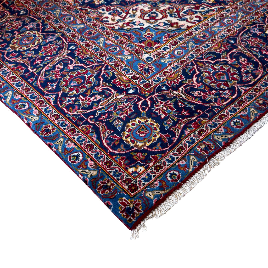 392 x 280 cm Hand Knotted Persian Kashan – Wool Rug