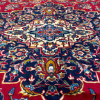 392 x 280 cm Hand Knotted Persian Kashan – Wool Rug