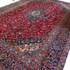 392 x 280 cm Hand Knotted Persian Kashan – Wool Rug