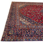 392 x 280 cm Hand Knotted Persian Kashan – Wool Rug