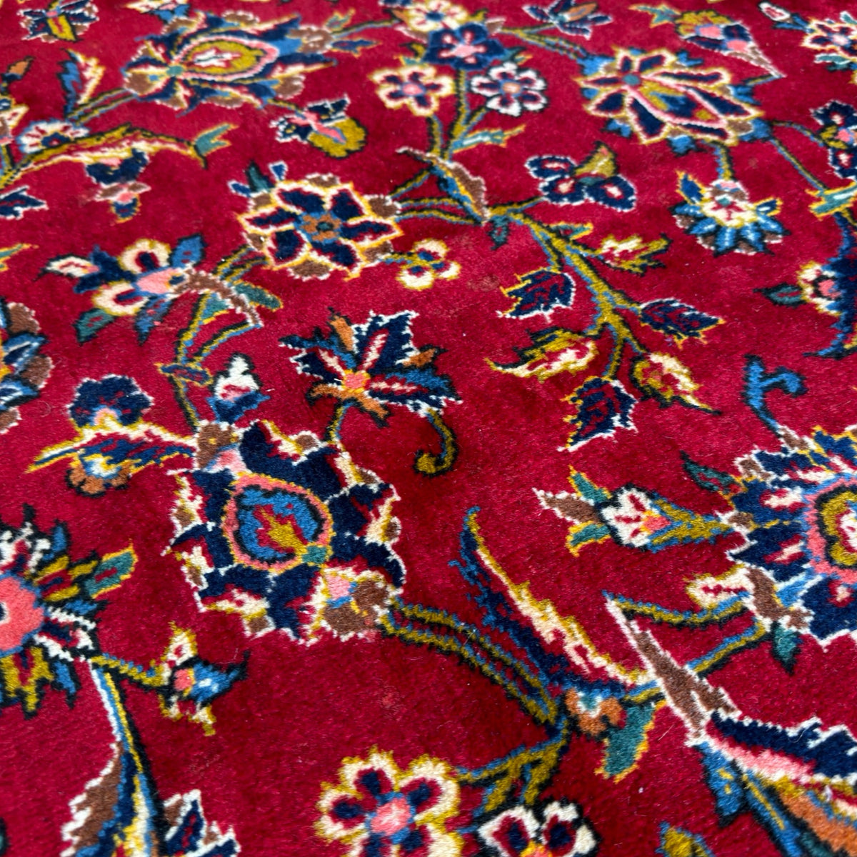 392 x 280 cm Hand Knotted Persian Kashan – Wool Rug