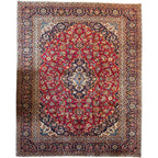 367 x 243 cm Hand Knotted Persian Kashan – Wool Rug