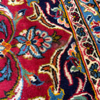 367 x 243 cm Hand Knotted Persian Kashan – Wool Rug