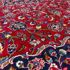414 x 289 cm Hand Knotted Persian Kashan – Wool Rug