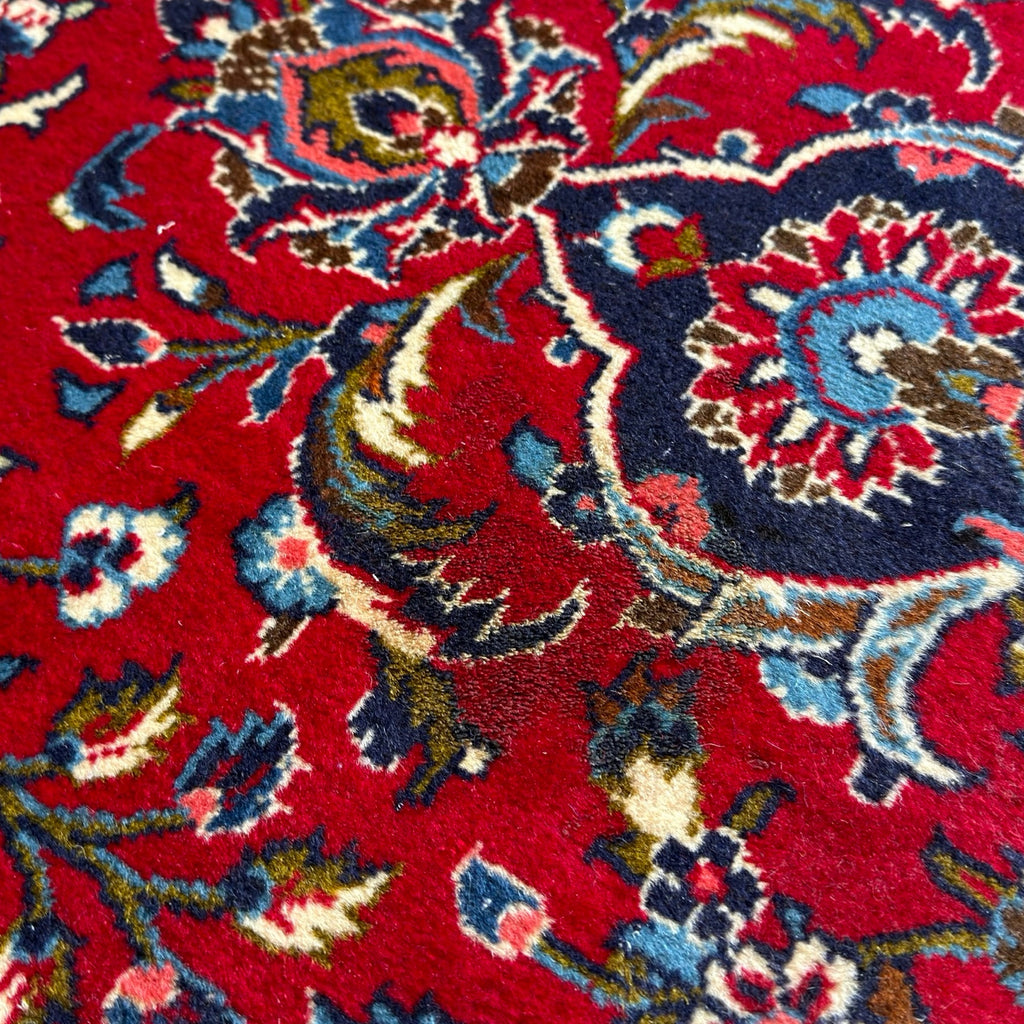 414 x 289 cm Hand Knotted Persian Kashan – Wool Rug