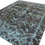 363 x 295 cm Hand-Knotted Ultra Vintage Persian Wool Rug
