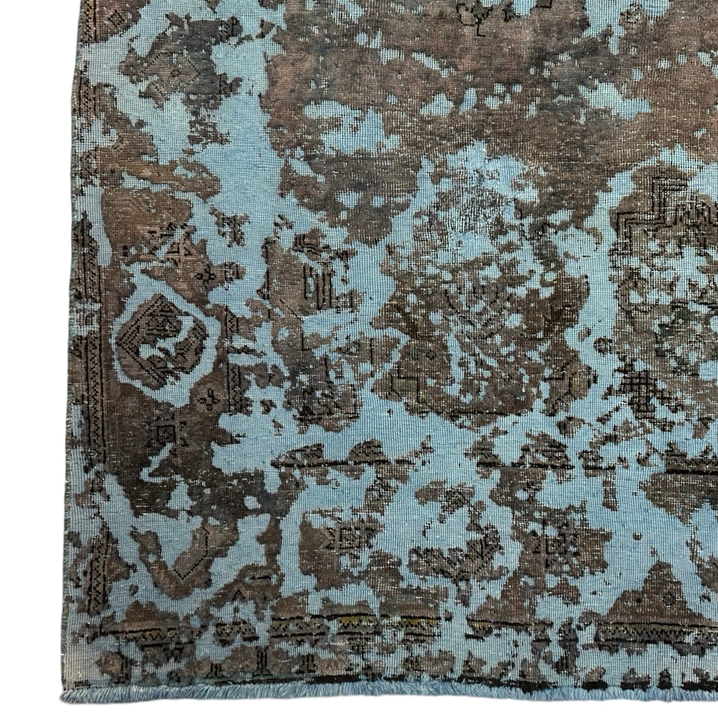 363 x 295 cm Hand-Knotted Ultra Vintage Persian Wool Rug