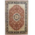 275 x 183 cm Afghan Chobi Sutri Hand-Knotted Wool Rug