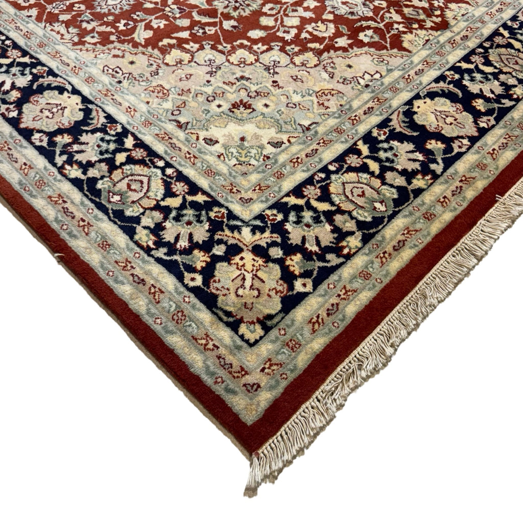 275 x 183 cm Afghan Chobi Sutri Hand-Knotted Wool Rug