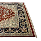 275 x 183 cm Afghan Chobi Sutri Hand-Knotted Wool Rug