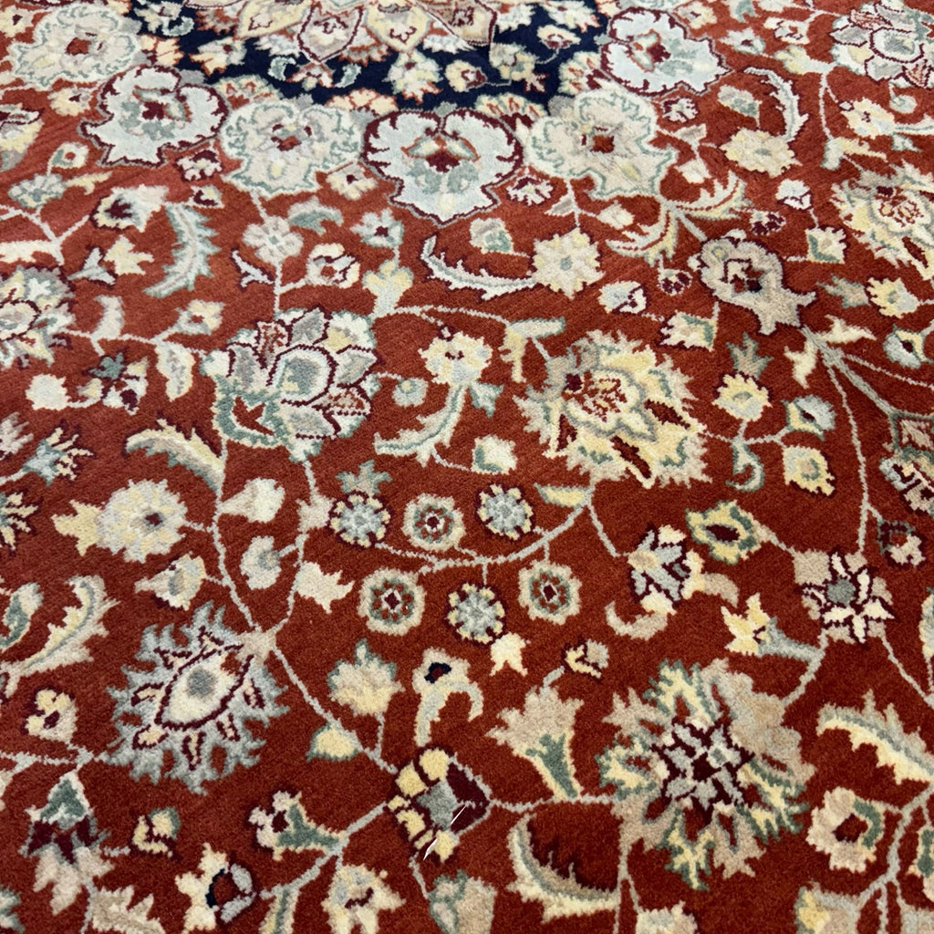 275 x 183 cm Afghan Chobi Sutri Hand-Knotted Wool Rug