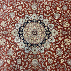 275 x 183 cm Afghan Chobi Sutri Hand-Knotted Wool Rug