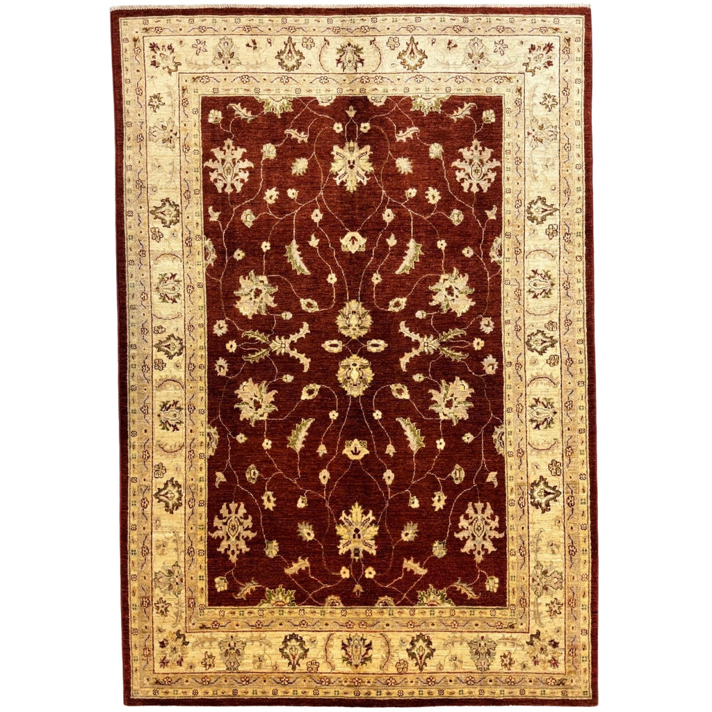 249 x 167 cm Afghan Ziegler Chobi Hand-Knotted Wool Rug