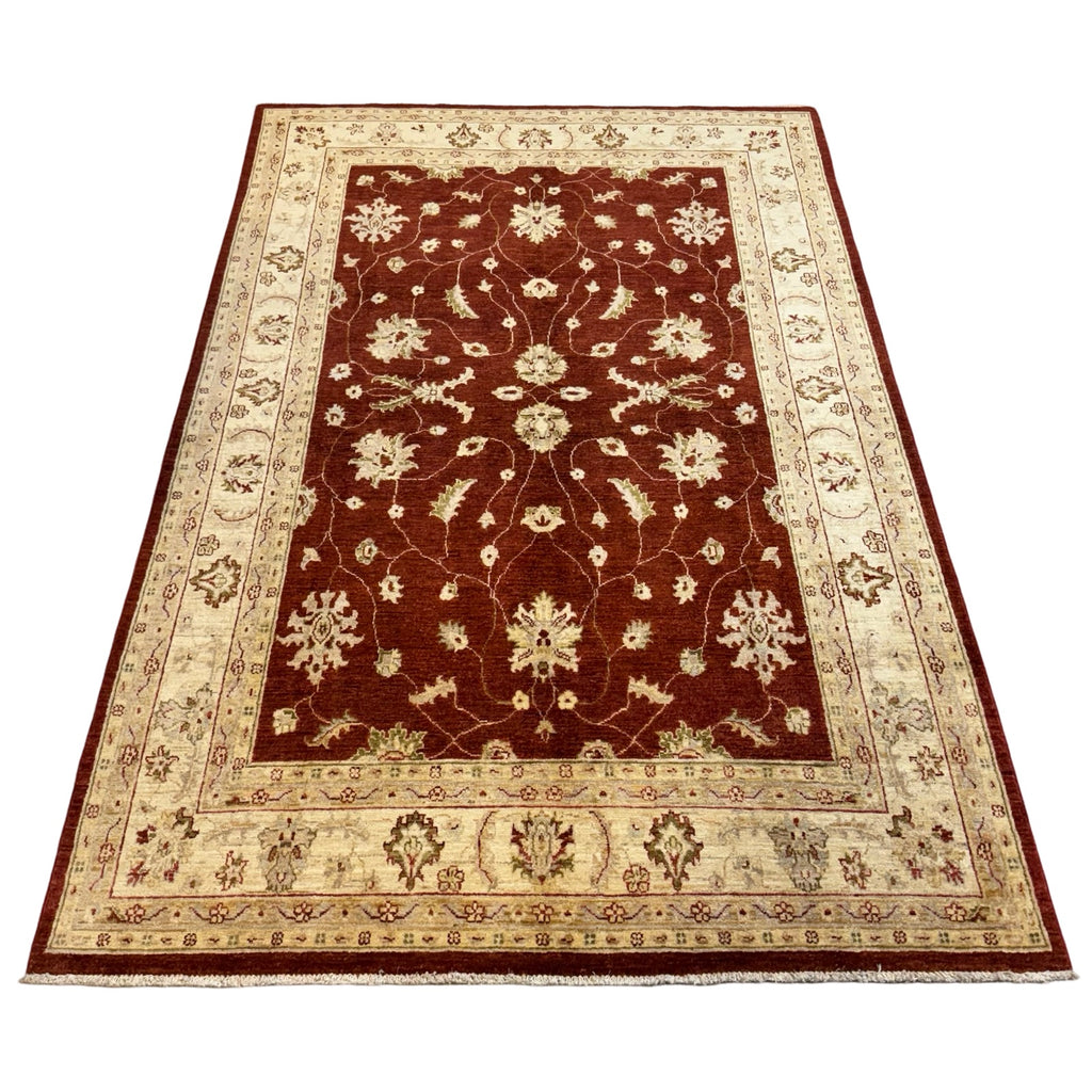 249 x 167 cm Afghan Ziegler Chobi Hand-Knotted Wool Rug