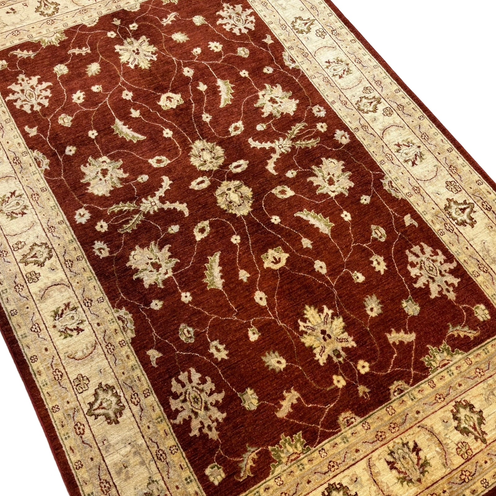 249 x 167 cm Afghan Ziegler Chobi Hand-Knotted Wool Rug