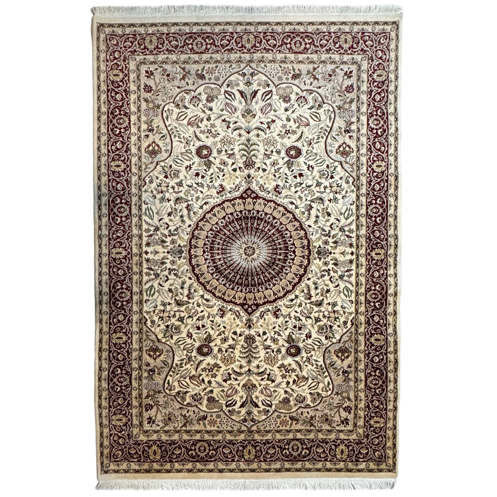 282 x 183 cm Afghan Chobi Sutri Hand-Knotted Wool Rug