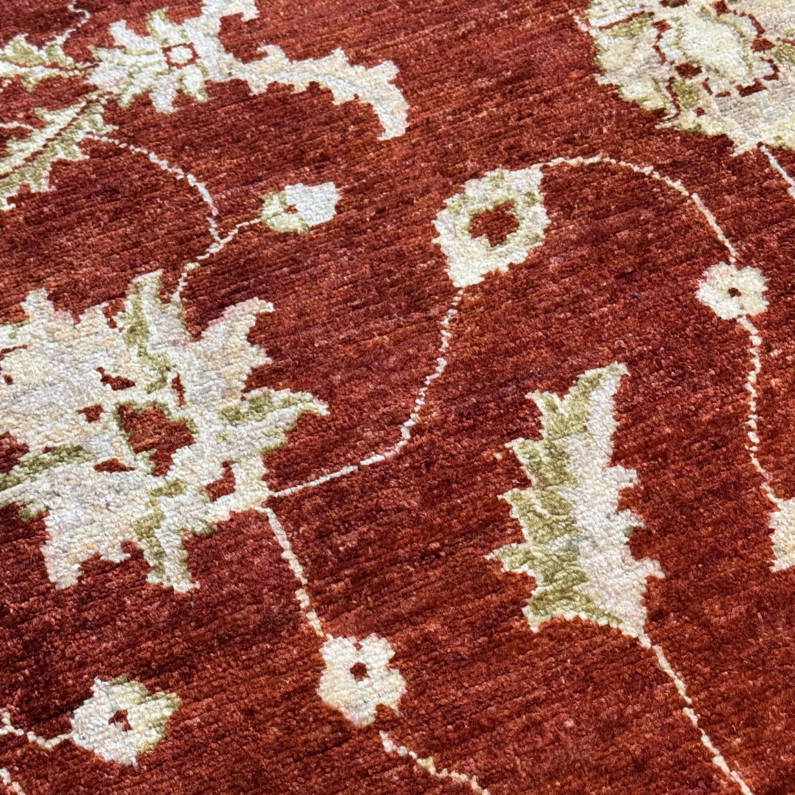 249 x 167 cm Afghan Ziegler Chobi Hand-Knotted Wool Rug