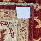 228 x 175 cm Afghan Chobi Ziegler Hand-Knotted Wool Rug